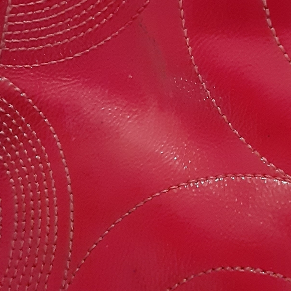 COACH Raspberry Tote - Picture 8 of 8